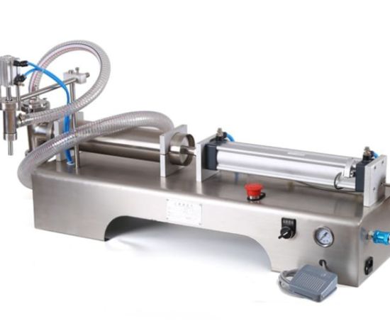Semi Automatic Liquid Filling Machine Singel Head & Double Head 10M to 100ML