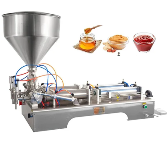 Semi Automatic Paste Filling Machine Singel Head & Double Head 100M to 1000ML